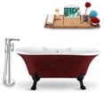 thumbnail image 2 of Tub, Faucet and Tray Set Streamline 60" Clawfoot NH102WH-GLD-120, 2 of 5
