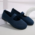 thumbnail image 4 of Wowcloth Women's Fashion Casual Spring & Summer Breathable Fly - Knit Round - Toe Flat Shoes, 4 of 8