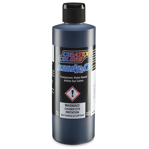 Createx Candy2O Auto Air Color - Midnight Blue, 8 oz