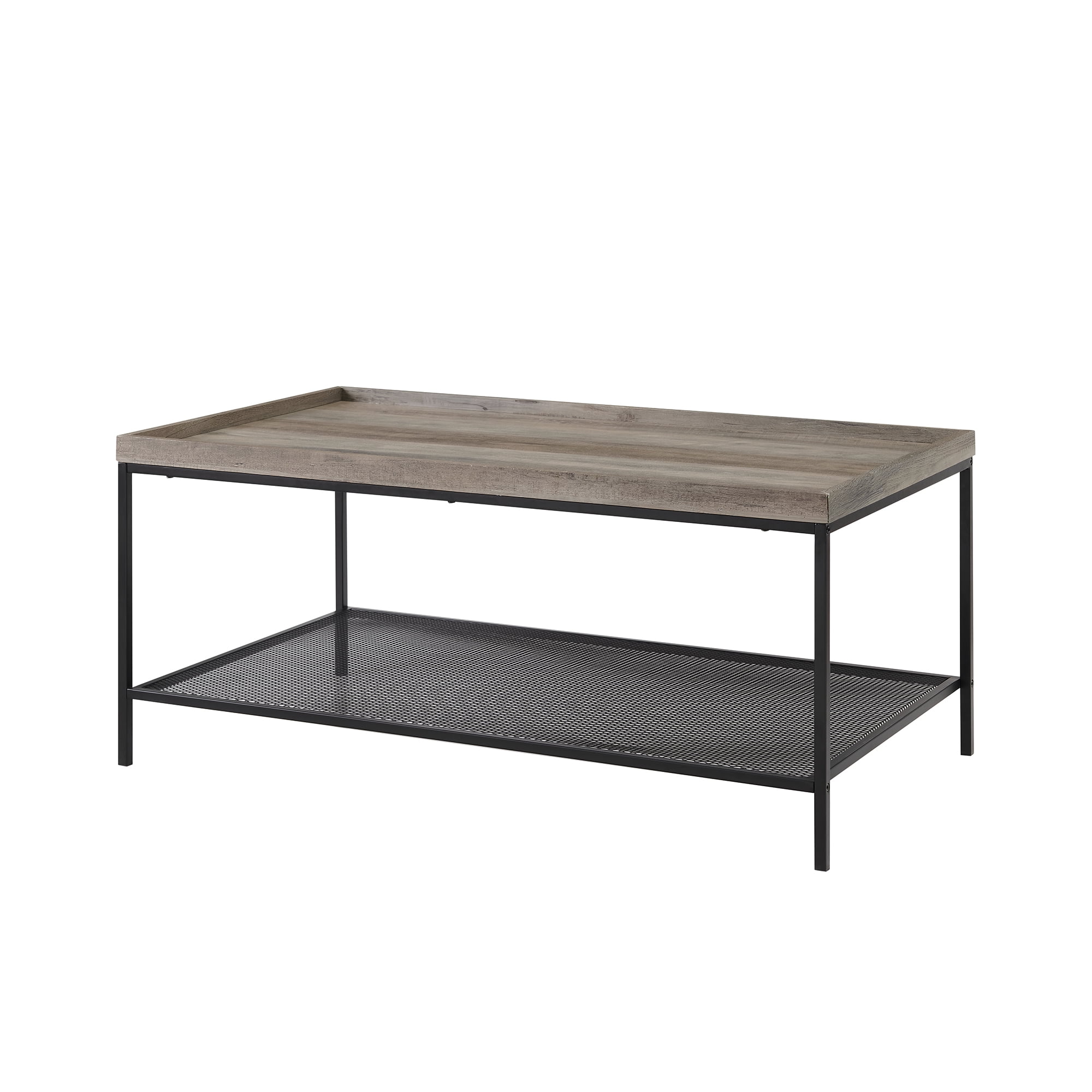 Frankie Tray Top Grey Wash Coffee Table by River Street Designs