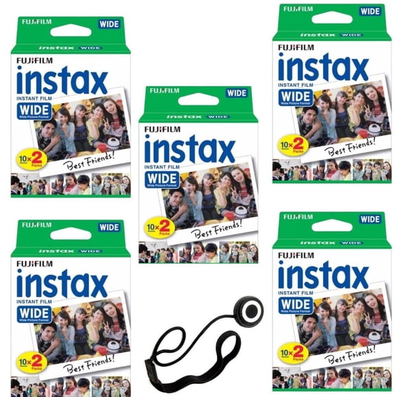 Película Instax Wide Fujifilm Pack Dúo + Soporte de Tapa