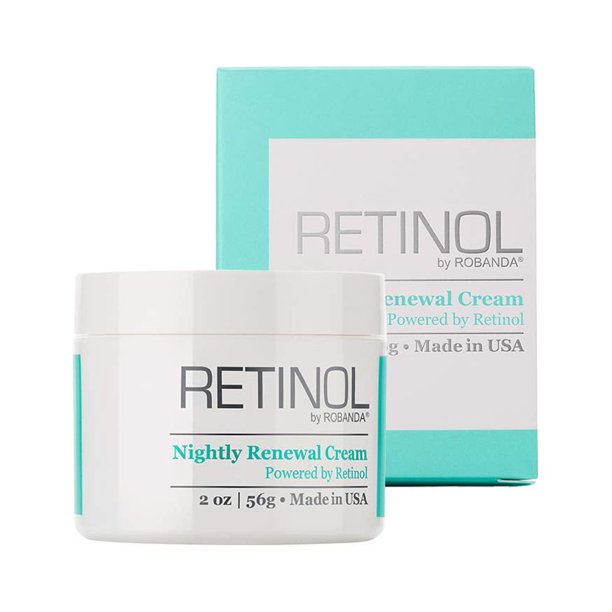 Crema Renovadora Nocturna Robanda con Retinol Ayuda a Reducir la Apariencia de Líneas Finas y Prevenir el Envejecimiento Robanda R-9879000