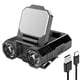 thumbnail image 1 of XPE LED Sombrero Clip Luz Tipo-C Carga USB Sensor de onda Faro IPX4 1500mAh, 1 of 9