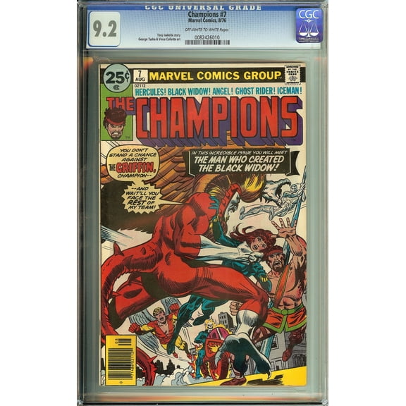 Champions #7 - CGC 9.2 Comic Book