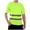 A-Green1101, variant on XIAONU Mens Reflective Stripe Safety T-Shirt Short Sleeve Crew Neck Pullover Tee High Visibility Durable Work Tees