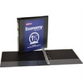 thumbnail image 6 of Avery Economy View Binder 1 1/2" Binder Capacity - Letter - 8 1/2" x 11" Sheet Size - 275 Sheet Capacity - 3 x Round Ring Fastener(s) - 2 Internal Pocket(s) - Vinyl - Black - 15.84 oz - Gap-free, 6 of 7