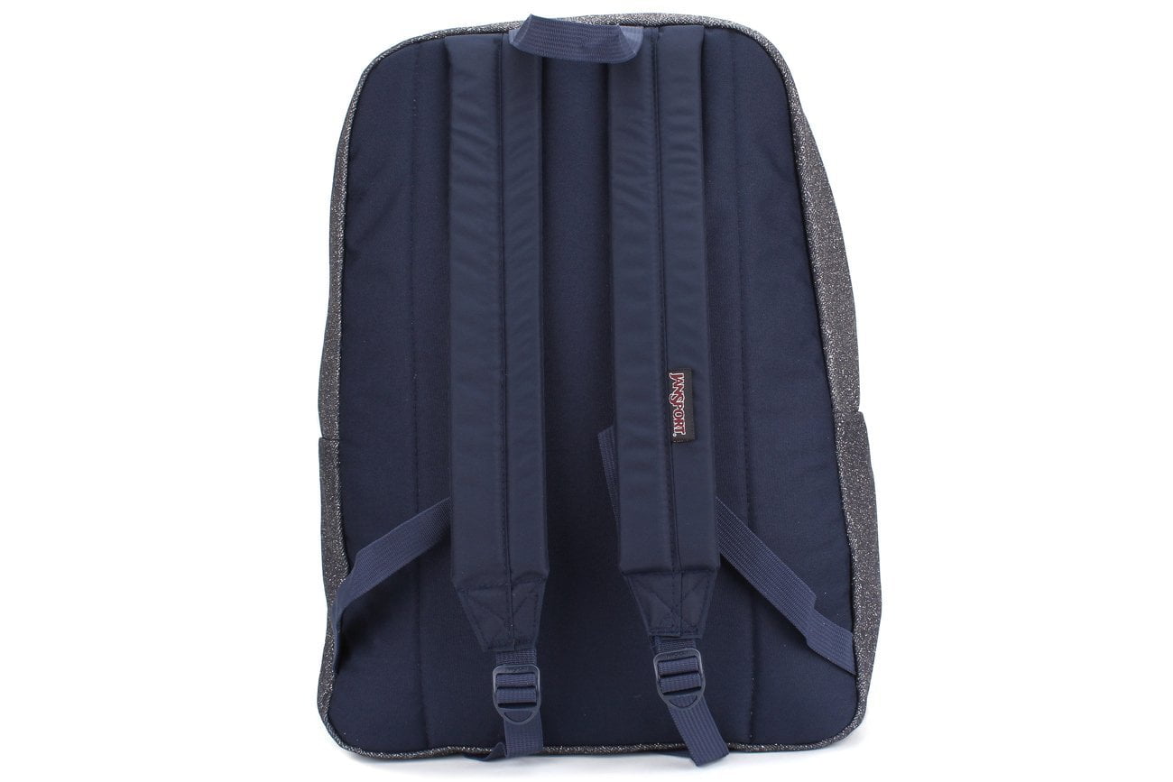 JanSport Super FX Series Backpack Silver Sparkle Twill