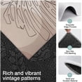 thumbnail image 3 of Brown Boho Line Art Plant Pattern Kitchen Rugs Sets Of 3,Kitchen Runner Rugs Non Skid Washable,Decorative Kitchen Floor Mats for Kitchen,Sink,Laundry,17"x30"+ 17"x47" + 17"x59", 3 of 6