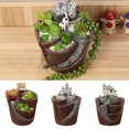 thumbnail image 2 of Succulent Pot Creative Decorative Planter Pot Garden Pot for Home Office, 2 of 10