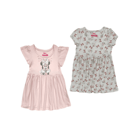 

Disney Toddler Girls Minnie Mouse 2 Pack Casual Dresses Sizes 2T-4T