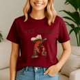 thumbnail image 4 of Yee Claw Yee Haw Crab Shirt, Cowboy Crawfish Meme Shirt, Funny Crawfish Tee, Summer Tee, 4 of 5