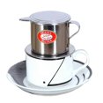 thumbnail image 1 of Cafetière Vietnamienne Infusée à la Main : Tasse Filtre en Acier Inoxydable pour une Saveur Riche, 1 of 4