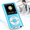 Blue, variant on MP3 Music Player,64GB Memory Capacity,8 Hour Battery Life Portable Music Player,Supports MP3,WMA,FLAC,APE,AACOGG and ACELP,Black