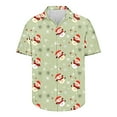 thumbnail image 5 of Elvqul Casual Shirts for Men Dressy Christmas Print Mens Shirts Button up, 5 of 5