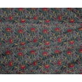 thumbnail image 4 of oneOone Polyester Lycra Fabric Leaves & Floral Block Decor Fabric Printed BTY 56 Inch Wide, 4 of 4