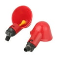 thumbnail image 4 of Lsaardth Bebederos De Aves De Corral - (Rojo) 10 Pcs Bebedero AutomáTico De Agua De Pollo Vaso De Agua para Aves De Corral Comedero Copas AutomáTicas De Pollo for Bebedor Comederos Gallinas, 4 of 8