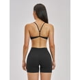 thumbnail image 7 of IBTOM CASTLE Two Piece Workout Sets for Women Y Back Sports Jogger Outfits Bra High Waist Biker Shorts Matching Gym Sets Yoga Pilates Outfits M Black, 7 of 7