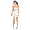 thumbnail image 3 of Vestido vaporoso con volantes Roman Fashion /Juvenil, 6805 (Hueso/ Flor) beige CH, 3 of 5