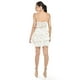 thumbnail image 3 of Vestido vaporoso con volantes Roman Fashion /Juvenil, 6805 (Hueso/ Flor) beige CH, 3 of 5