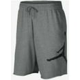 thumbnail image 2 of Nike Air Jordan Jumpman Logo Fleece Shorts (Grey/Black) Size XL, 2 of 3