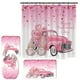 thumbnail image 1 of Cortinas de ducha de alta gama para baño, de poliéster, resistentes al agua, con impresión digital HD, para el día de San Valentín, 1 of 6