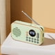 thumbnail image 4 of Radio USB de Inserción Estéreo Bluetooth: Portátil, Altavoz, De Moda, Compacto, Larga Vida de la Batería, Varios Modos, Verde, 4 of 8