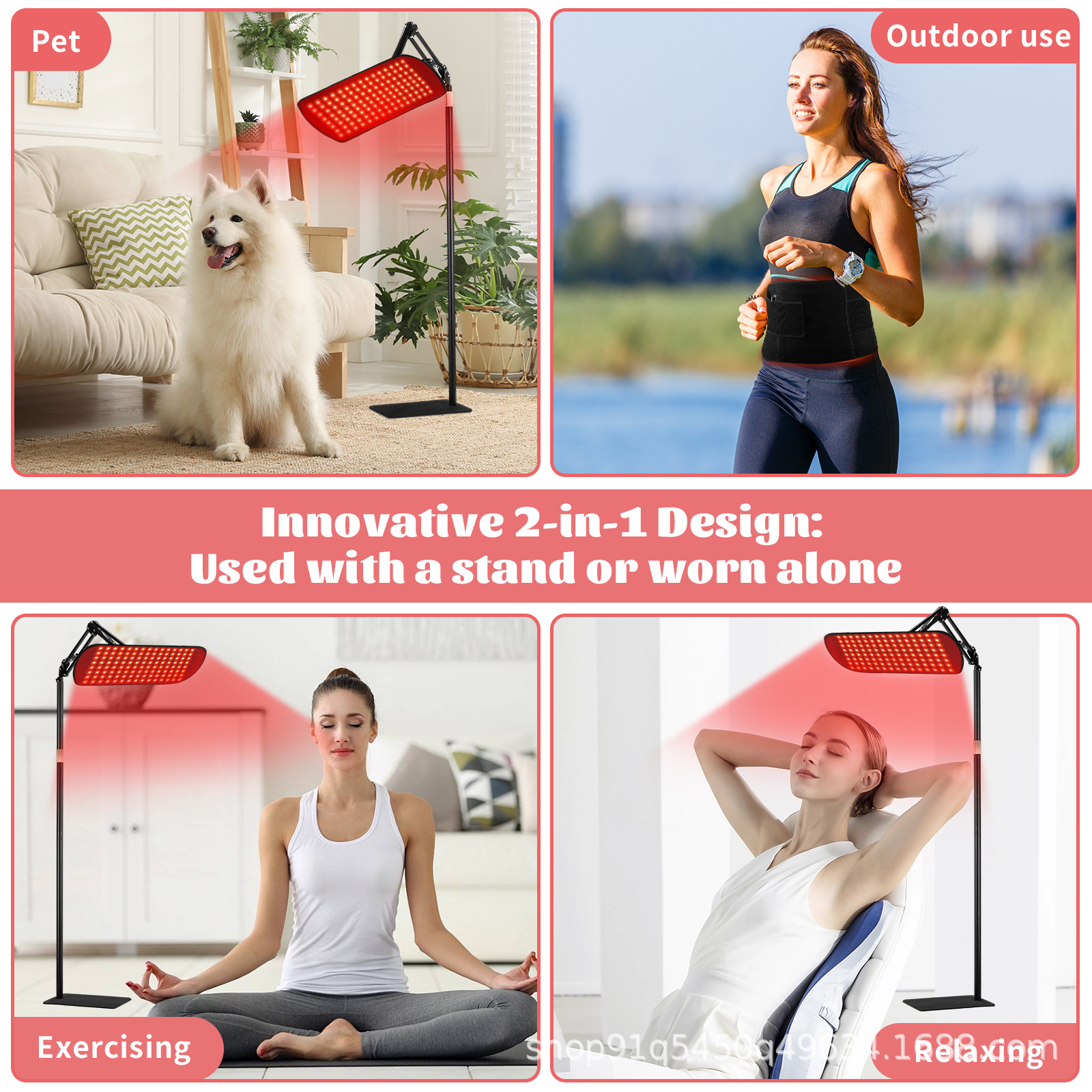 Immersive Full-Body Red Light Wellness Mat for At-Home Relaxation, Large Flexible Blanket for a Soothing Warmth Experience, Personal Comfort Cocoon