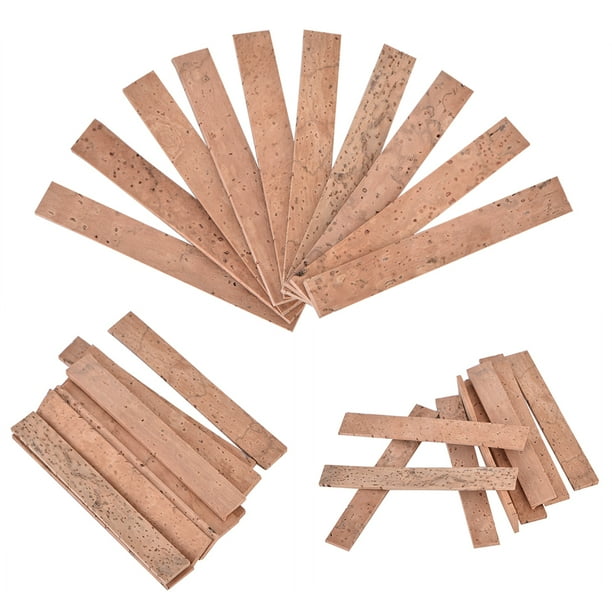 Tebru 10PCS/Set Neck Joint Cork Sheet Instrument Repair