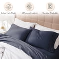 thumbnail image 6 of Stylish Pleated Hem 21-inch Extra Deep Pocket Comfortable Microfiber Sheet Set by Southshore Fine Linens, 6 of 10