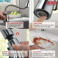 thumbnail image 6 of Delta Mateo Single Handle Pull-Down Kitchen Faucet with ShieldSpray Technology, Chrome, 6 of 7