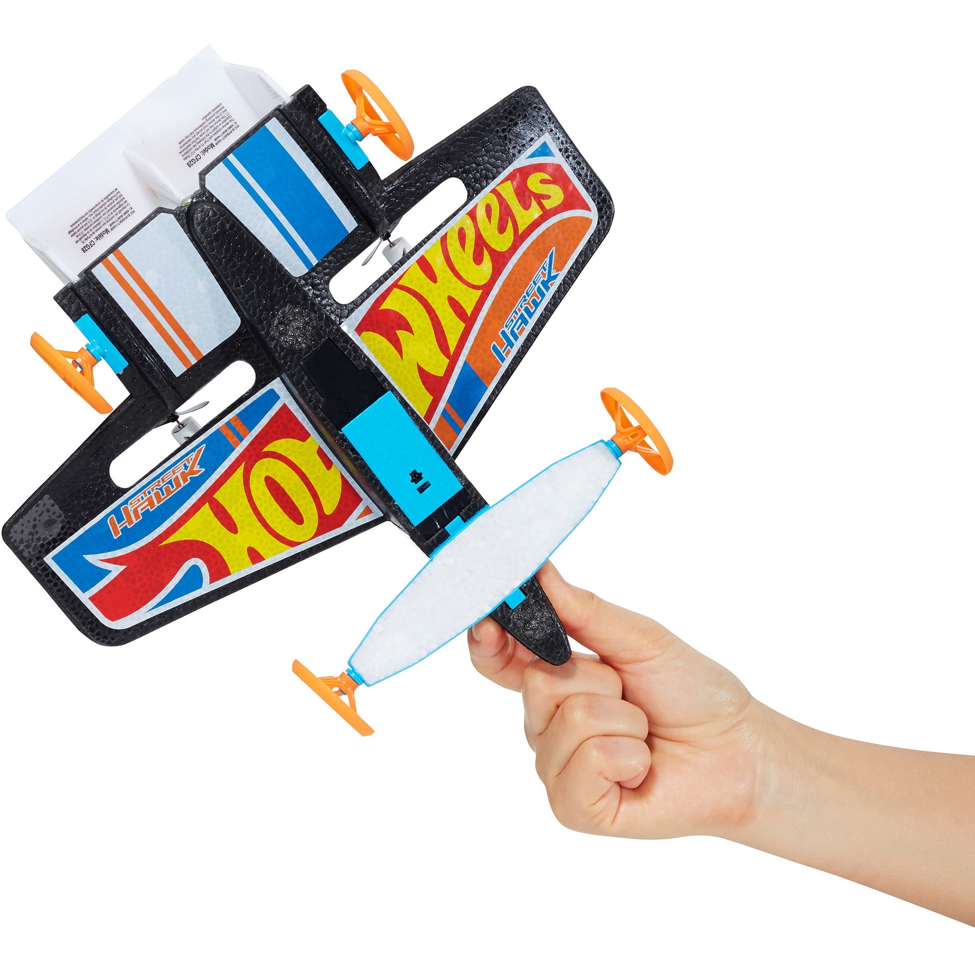 17+ Hot Wheels Street Hawk Remote Control Flying Car Orange Blue Info