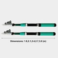 thumbnail image 5 of Joernso Fishing Pole Ergonomic Design Adjustable Fiber-glass Saltwater Freshwater Telescopic Fishing Rod for Outdoors, 5 of 8