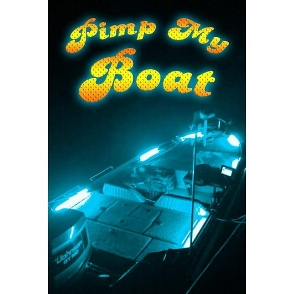 Pimp My Boat (Blue) LED Boat Deck Lighting Kit DIY with Red & Green Navigation lights