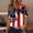 A1000_Multicolor, variant on Vetsdori Summer T Shirts for Women American Flag Graphic Pullover Short Sleeve Independence Day V-Neck Fashion , Casual Red White and Blue Womens Tops July 4th