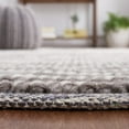 thumbnail image 4 of SAFAVIEH Martha Stewart Natura Striped Area Rug, Ivory/Dark Brown, 4' x 6', 4 of 8