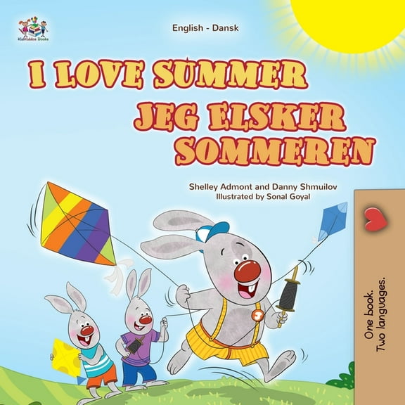 English Danish Bilingual Collection I Love Summer (English Danish Bilingual Children's Book), (Paperback)