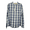 Multicolor, variant on Men's Standard Plaid Long Sleeve Button-Down Shirt , S/P