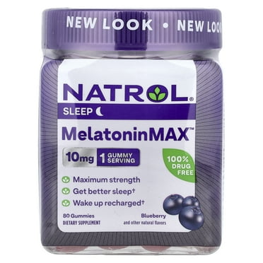 NATROL MELATONIN MAX 10MG 80 PC - Pack of 1