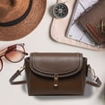 thumbnail image 3 of Bolso bandolera pequeño para mujer, bolso de mano con correa de cadena, bolso de hombro, café:;:;, 3 of 5