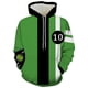 thumbnail image 4 of Sudadera con capucha y estampado 3D de Ben 10 Ultimate Omnitrix para cosplay, para hombre y mujer, informal, con cremallera, 4 of 5