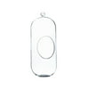 WGV Clear Cylindrical Hanging Glass Terrarium / Candle Holder - 5" Wide x 12" Height, Good quality Terrarium - 1 Pc