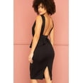 thumbnail image 4 of Shimmer Peplum Midi Dress S, 4 of 8