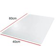 thumbnail image 2 of Office Computer Carpet Protector Chair floor rolling chair Mat 1.5mm Thick PVC Mat 40x60cm, 2 of 9