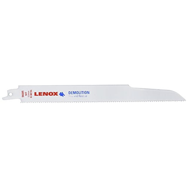 LENOX 20597-960R 9" 10 Tooth Fire & Rescue Reciprocating Saw Blade - 2 Pack