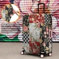 thumbnail image 4 of Pioneer Flower Floral Print Pattern Luggage Cover Fashion Suitcase Cover Baggage Covers Fit 25-28 Inch Luggage (Go Travel), 4 of 5
