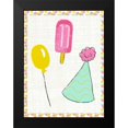 thumbnail image 2 of Zarris, Chariklia 15x18 Black Modern Framed Museum Art Print Titled - Pop Party I, 2 of 5