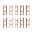 thumbnail image 2 of 15PCS Mini Wooden Staircase Model Ornaments Stairway Microlandschaft Model Decor Creative DIY Sand Table Landscaping Decor for Home Store, 2 of 3