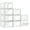 White, variant on Large Clear Shoe Boxes Organizer 9-Pack, Thicker Stackable Shoe Storage Bins with Magnetic Door, Foldable Space-Saving Closet Organizer in Black