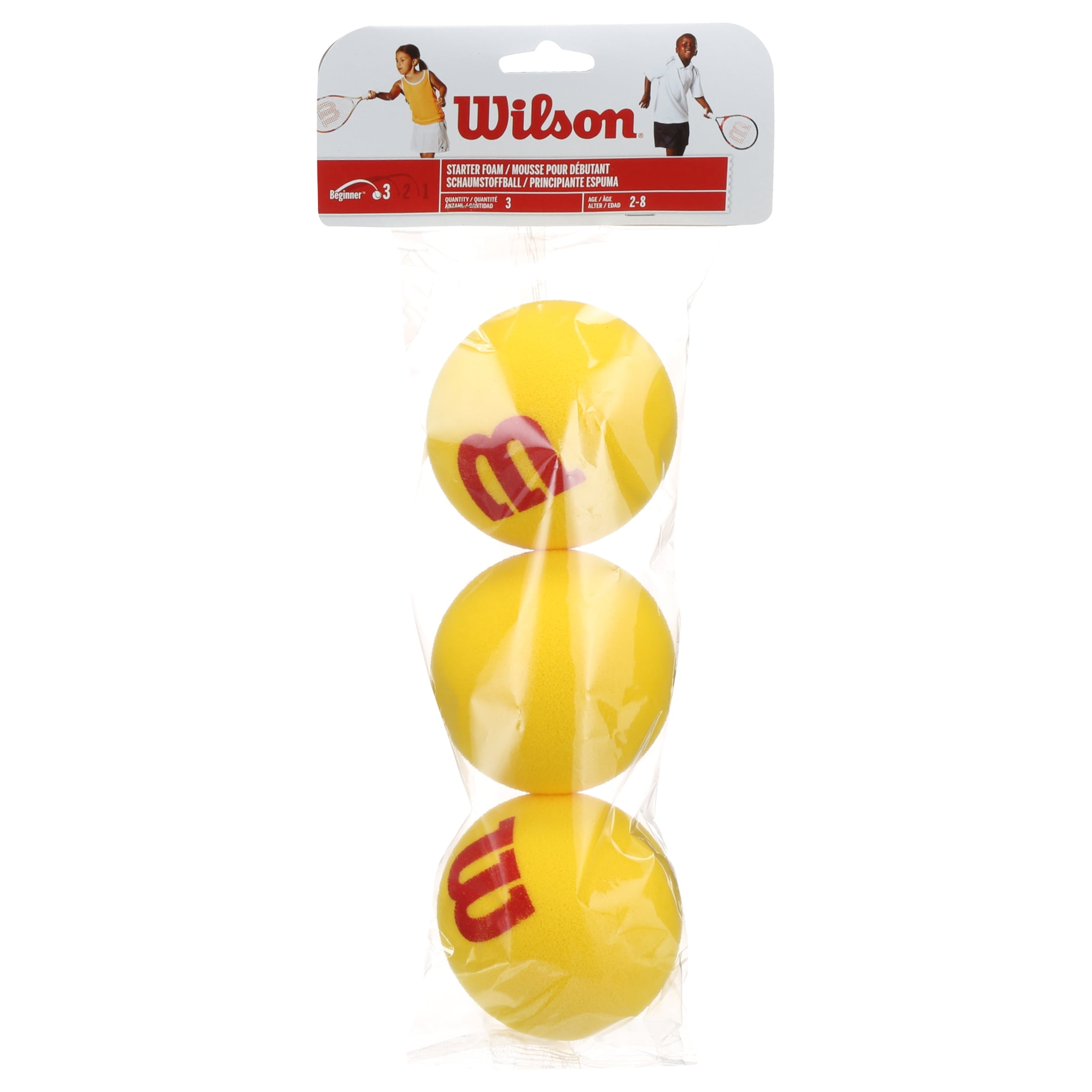 Wilson Youth Starter Foam Tennis Ball 3 Pack in Nepal at NPR 2832