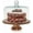 Footed Round, variant on Selene Glass Cake Stand with Dome Lid, Elegant Curved Footed, Covered Cake Stand, Versatile Serving Dish for Variety of Desserts and More